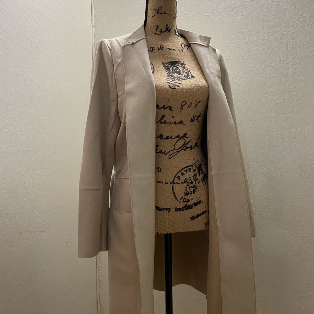 NWOT Suede coat